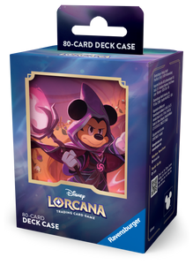 Disney Lorcana Mickey Mouse, Wayward Sorcerer Deck Box Reign of Jafar