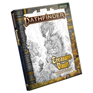 Pathfinder 2E Treasure Vault Sketch Cover