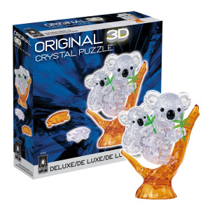 60pc Koala and Baby 3D Crystal Puzzle
