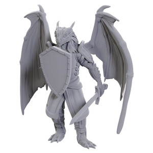 Unpainted PC Dragonborn of Bahamut NM 90760
