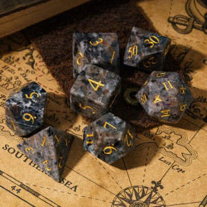Yooperlite Stone Dice 7ct