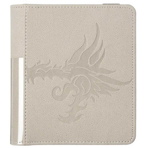4P 80ct Dragon Shield Card Codex - Ashen White 4P 80ct Dragon Shield Card Codex - Ashen White