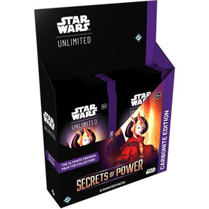 *Pre-Order* Star Wars Unlimited Secrets of Power Carbonite Edition Booster Box *Pre-Order* Star Wars Unlimited Secrets of Power Carbonite Edition Booster Box