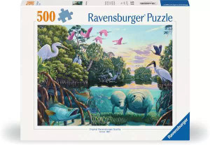 500pc Manatee Moments Puzzle