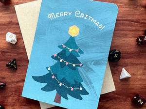 Merry Critmas Holiday Card