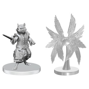 Unpainted NPC Procyal (RaccoonAgathion) & Zoaem (Ring Archon) DC 90838