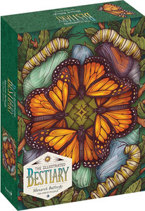 750pc Illustrated Beastiary Monarch Butterfly Puzzle
