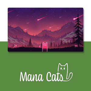 Mountain ManaCat Playmat