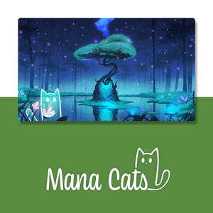 Forest ManaCat Playmat