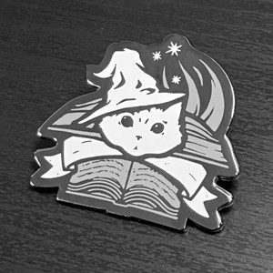 Wizard Cat Enamel Pin