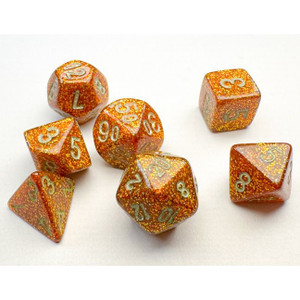 CHX Mini Polyhedral Glitter Gold w/ Silver 20503