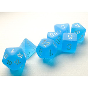 CHX Mini Polyhedral Frosted Caribbean w/ White 20416