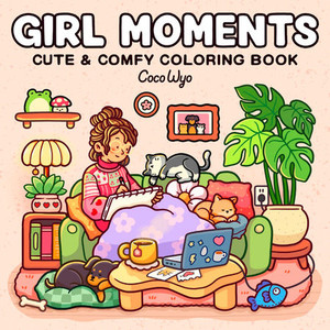 Girl Moments - Coco Wyo Coloring Book