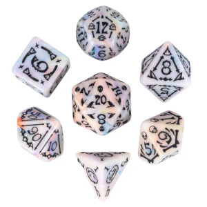 Halloween Rainbow RPG Dice Set