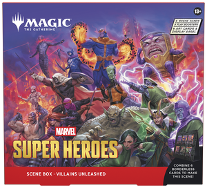 Villains Unleashed Marvel Super Heroes Scene Box