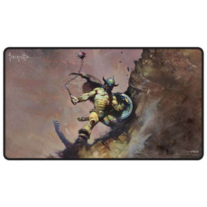 Frank Frazetta - Warrior with Ball and Chain Playmat