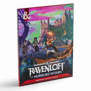 D&D Ravenloft Horrors Within DM Screen