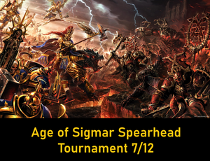 *Pre-Registration* Age of Sigmar Spearhead Tournament 7/12 10:30am