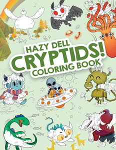 Hazy Dell Cryptids! Coloring Book