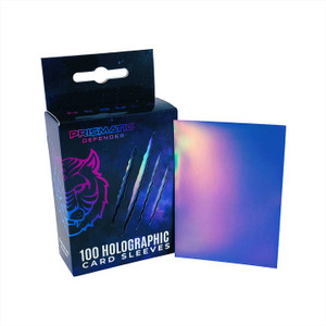 Holographic Card Sleeves 100ct Oracle Nebula (medium blue)