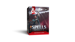 *Pre-Order* D&D Reference Cards 2024 - Spells Level 2-3