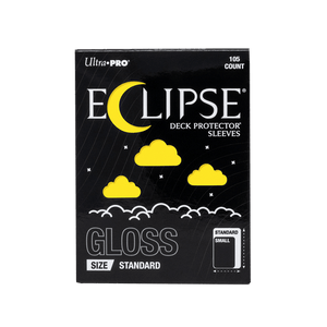 100ct Gloss Lemon Yellow Enhanced Eclipse Deck Protectors