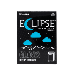 100ct Gloss Sky Blue Enhanced Eclipse Deck Protectors
