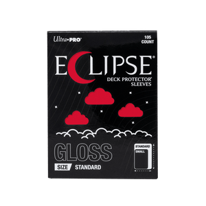 100ct Gloss Apple Red Enhanced Eclipse Deck Protectors