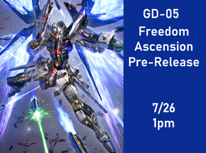 *Pre-Registration* Gundam GD-05 Pre-Release 7/26 1pm