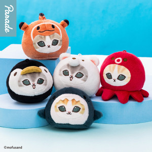 Mofusand Marine Life Face Plush Blind Box