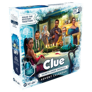 Clue Advent Calendar: Secrets Under Snowfall