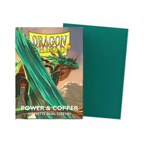 Dragon Shield Matte Dual 100ct Power & Copper