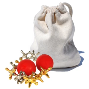 Jacks with Cotton Pouch