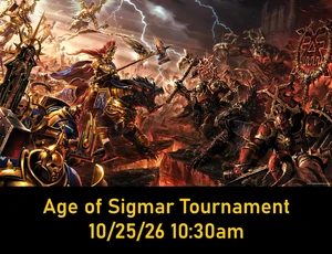 *Pre-Registration* Age of Sigmar Spearhead Tournament 10/25 10:30am