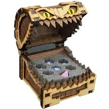 Mimic Dice Chest - Maple