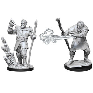 Unpainted PC Firbolg Druid Male NM 90013