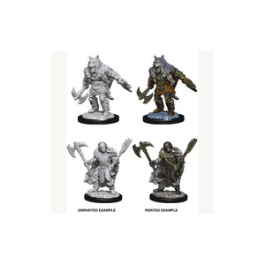 Unpainted PC Half-Orc Barbarian Male NM 73704
