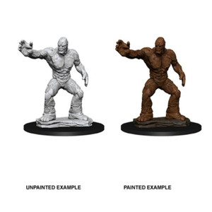 Unpainted NPC Golem, Clay Golem NM 73843