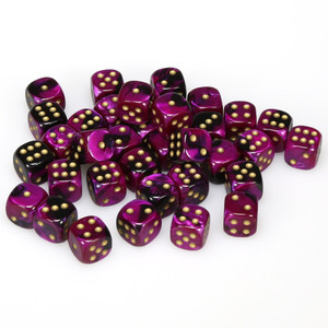 CHX D6 12mm 36 Gemini Black-Purple w/ Gold 26840