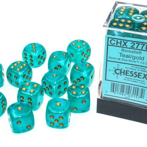 CHX D6 16mm 12 Teal w/ Gold 27785