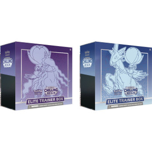 Pokemon Chilling Reign Elite Trainer Box (Shadow/Ice Rider) Pokemon Chilling Reign Elite Trainer Box (Shadow/Ice Rider)