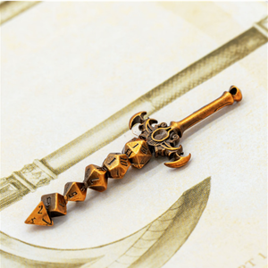 Gold Dice Sword