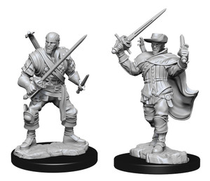 Unpainted PC Human Bard Male NM 90306