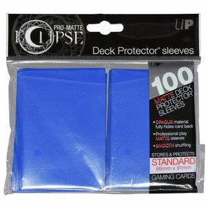 100ct Pro-Matte Blue Eclipse Deck Protectors