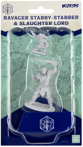 Unpainted NPC Ravager Stabby-Stabber & Slaughter Lord CR 90479