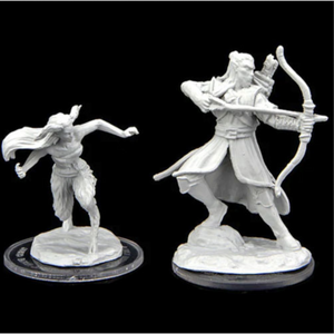 Unpainted NPC Verdant Guard Marksman & Satyr CR 90474 Unpainted NPC Verdant Guard Marksman & Satyr CR 90474