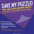 Save my Puzzle! Peel and Stick Adhesive Sheets