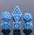 The Magic - Blue Poly Dice Set