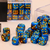 Orange + Blue 12mm D6 36ct