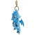 Gem Wyrmling Plush Charm - Sapphire